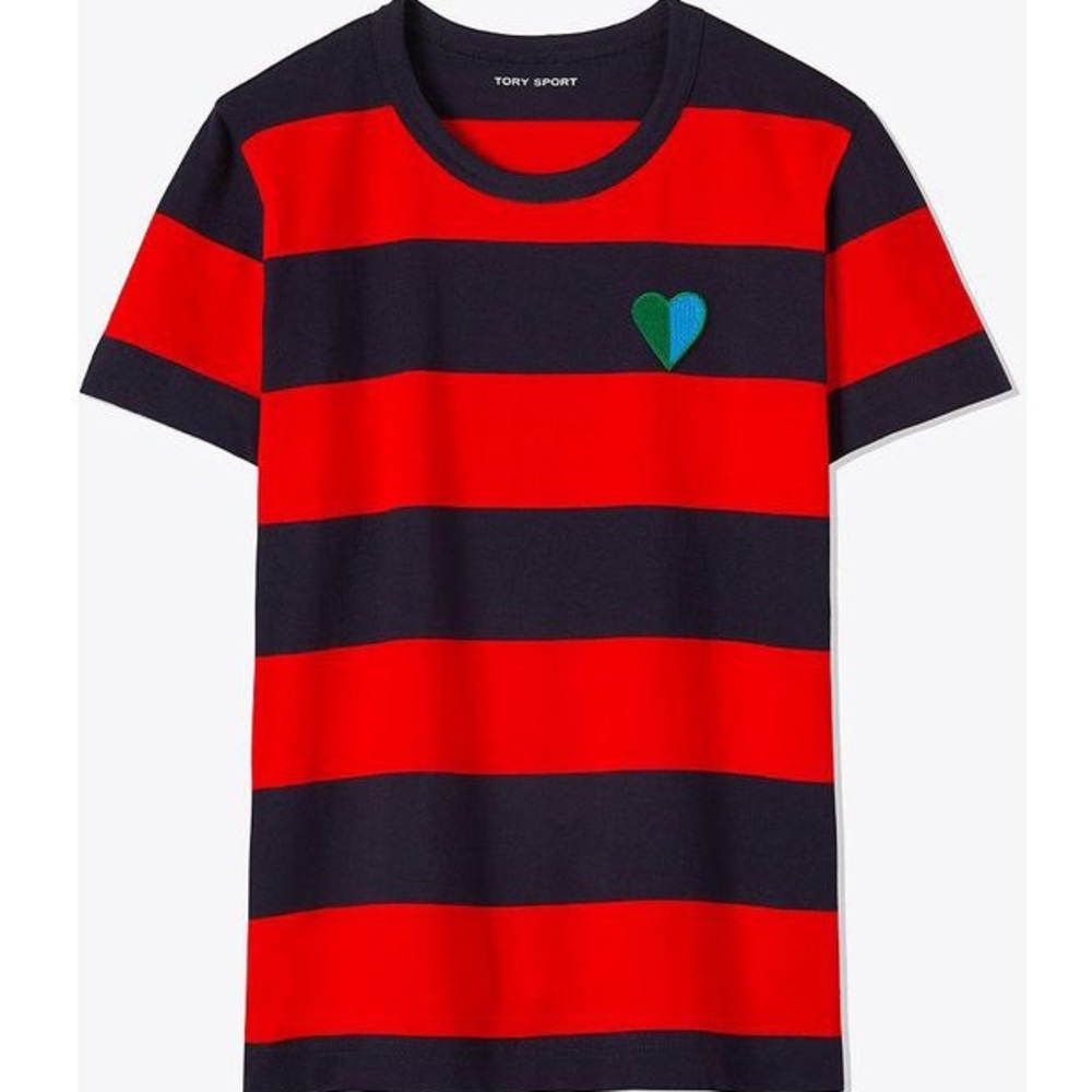 Tory Sport Striped T-Shirt